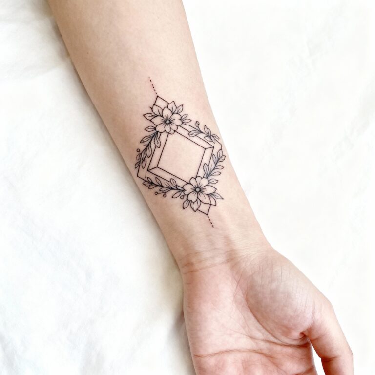 tatuagem delicada feminina braço
