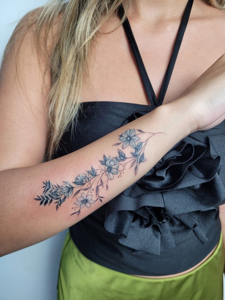 cobertura tatuagem no ante braço